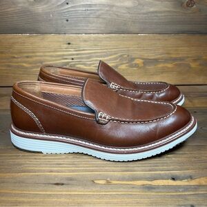 Johnston & Murphy Leather Upton Venetian Slip On Loafer Shoe